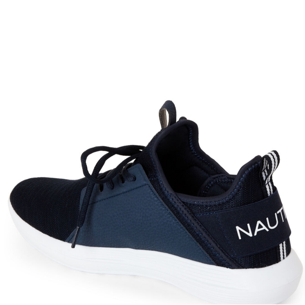 Men's Nautica Sneaker shoe Navy or Black 13 or 9.5 - Picture 3 of 6